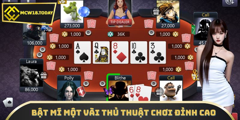 Bật mí một vài thủ thuật chơi đỉnh cao