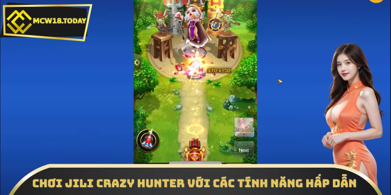 Chơi JILI Crazy Hunter với các tính năng hấp dẫn
