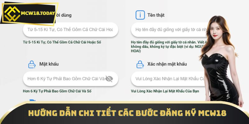 Hướng dẫn chi tiết các bước đăng ký MCW18