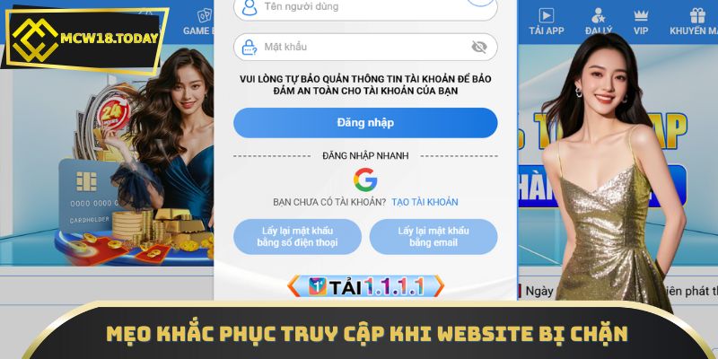 Mẹo khắc phục truy cập khi website bị chặn