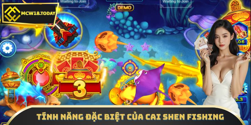 Tính năng đặc biệt của Cai Shen Fishing