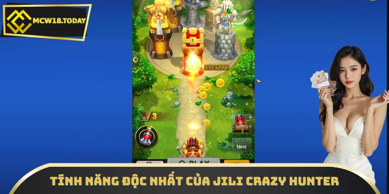 Tính năng độc nhất của JILI Crazy Hunter